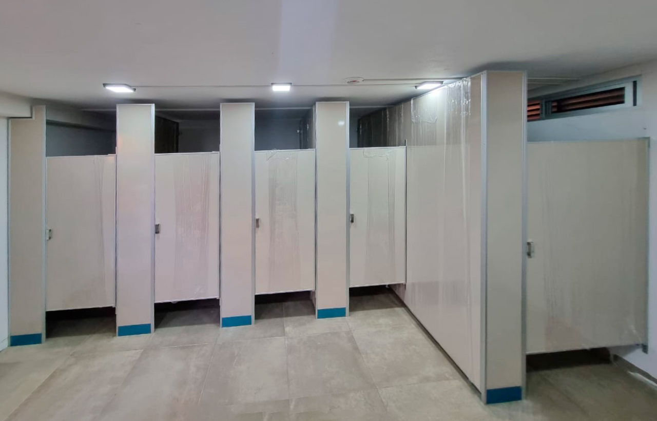 mamparas toluca mampara con zoclo y riel