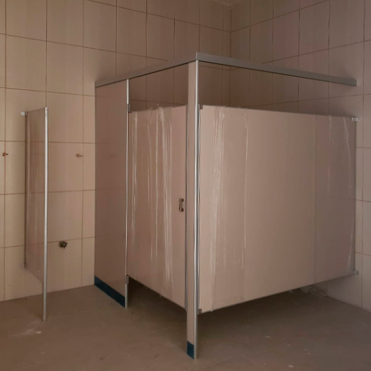 mampara con zoclo y riel puebla